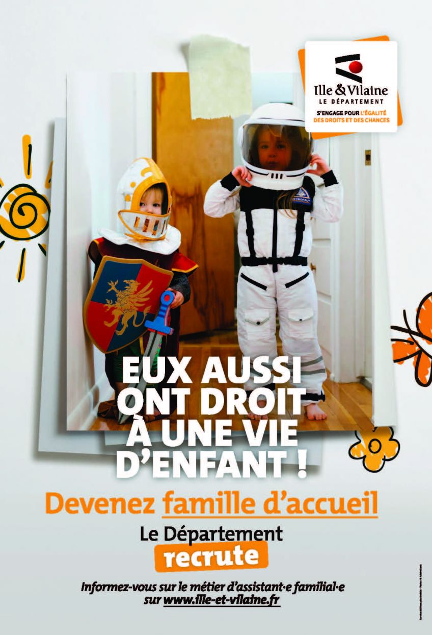 Le Département recrute des familles d'accueil